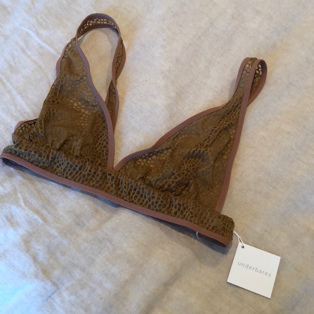 Underbares Bralette in Dark Nude - NWT
